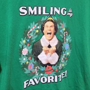 Smiling is my favorite! ELF movie tshirt